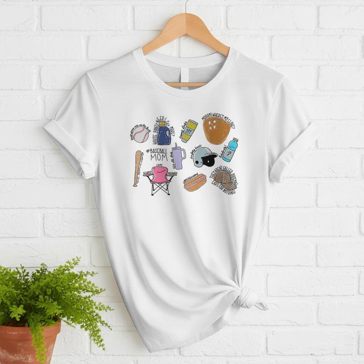 Baseball Mom Baseball Mama Women T-Shirt Baseball Mom Baseball Mama Women T-Shirt