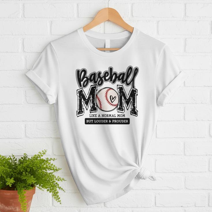 Baseball Mom Varsity Baseball Mama Cute Mother's Day Women T-Shirt Baseball Mom Varsity Baseball Mama Cute Mother's Day Women T-Shirt