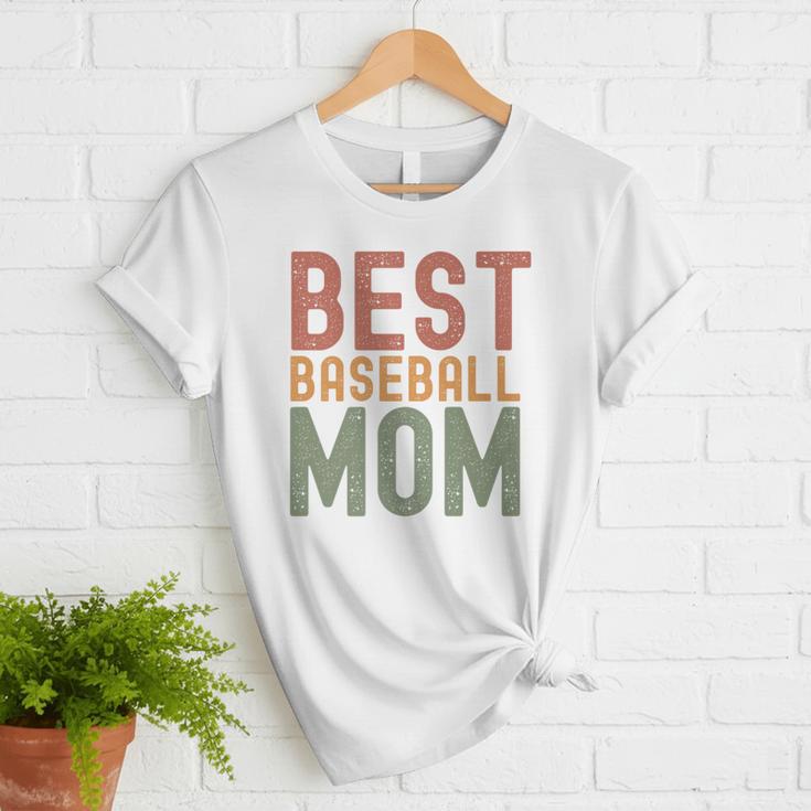 Best Baseball Mom Sports Cute Moms Day Premium Women T-Shirt