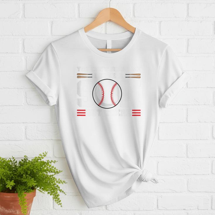 You Can't Scare Me I Have a Son Baseball Mom Women T-Shirt You Can't Scare Me I Have a Son Baseball Mom Women T-Shirt