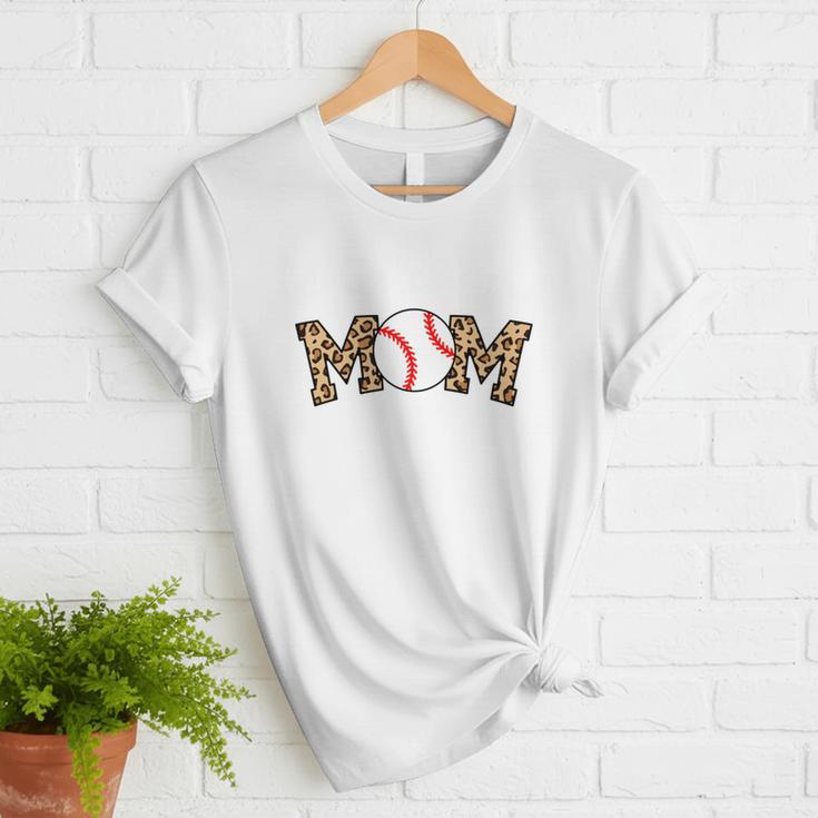 Catcher Mom Baseball Mom Leopard Game Day Women T-Shirt Catcher Mom Baseball Mom Leopard Game Day Women T-Shirt