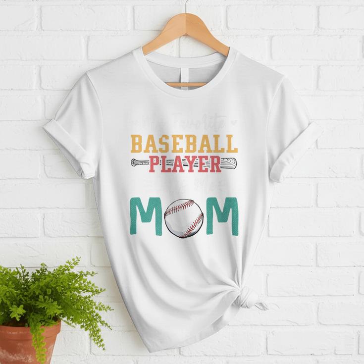 My Favorite Baseball Player Calls Me Mom Baseball Mom Premium Women T-Shirt My Favorite Baseball Player Calls Me Mom Baseball Mom Premium Women T-Shirt