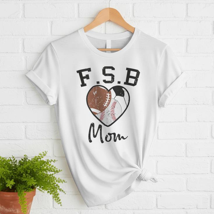 Football Soccer Baseball Mom For Women Women T-Shirt