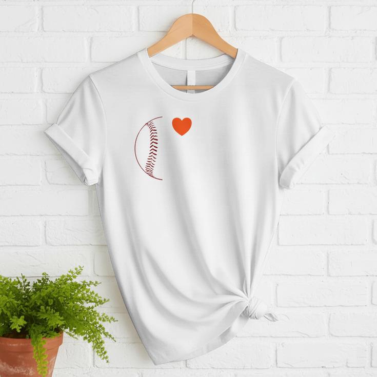 I Heart Hot Baseball Moms Women T-Shirt