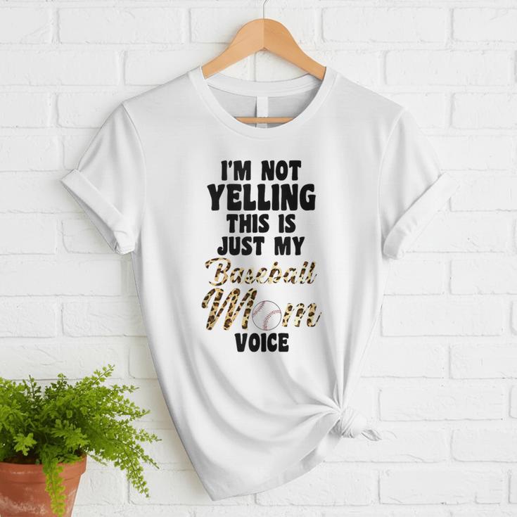 I'm Not Yelling This Is Baseball Mom Baseball Women T-Shirt I'm Not Yelling This Is Baseball Mom Baseball Women T-Shirt