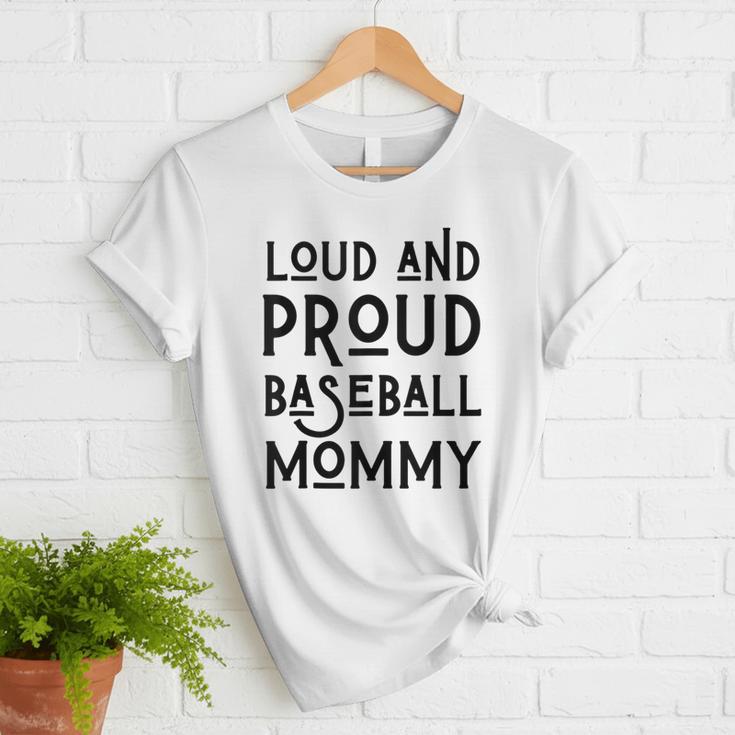 Loud & Proud Baseball Mommy Sports Lover Mom Women Women T-Shirt