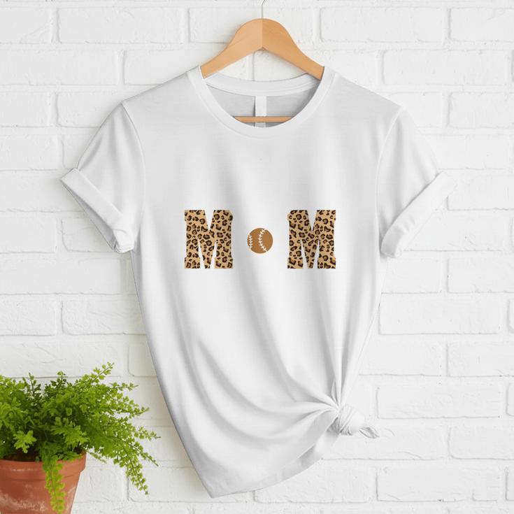 Loud And Proud Baseball Mom Leopard Mama Loves Women T-Shirt Loud And Proud Baseball Mom Leopard Mama Loves Women T-Shirt