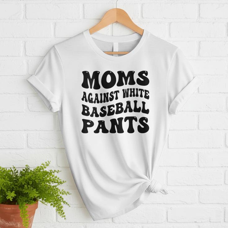 Moms Against Baseball Pants Baseball Mom Cool Women T-Shirt Moms Against Baseball Pants Baseball Mom Cool Women T-Shirt