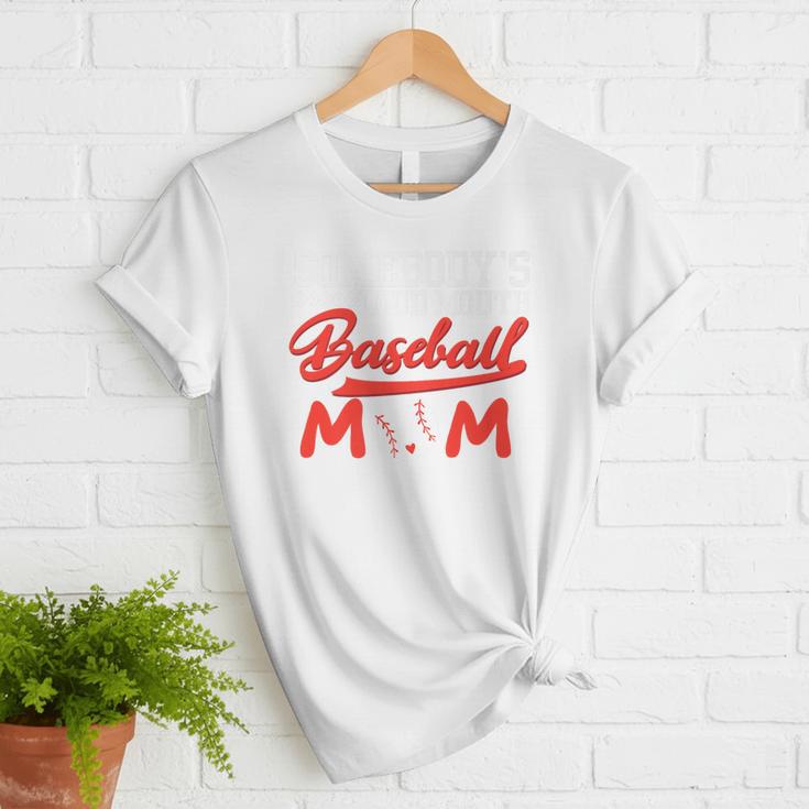 Somebody's Loud Mouth Baseball Mom Mama Premium Women T-Shirt Somebody's Loud Mouth Baseball Mom Mama Premium Women T-Shirt