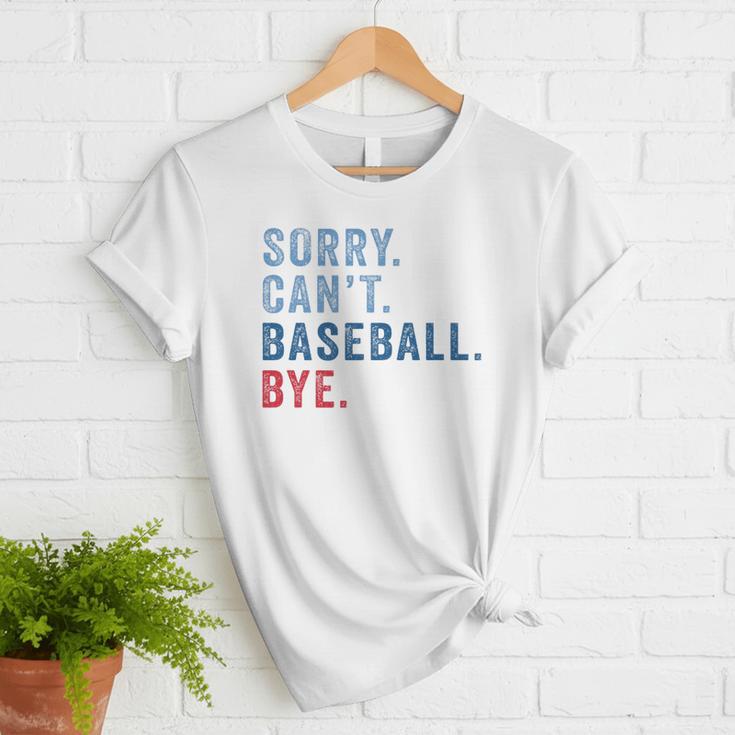 Sorry Can't Baseball Bye Baseball Mom Men Women Kids Premium Women T-Shirt Sorry Can't Baseball Bye Baseball Mom Men Women Kids Premium Women T-Shirt