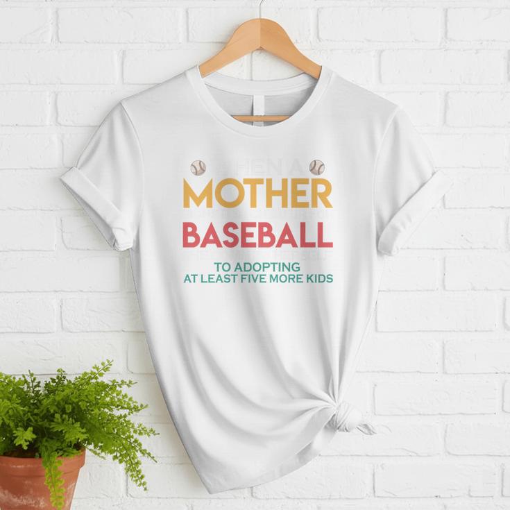 When A Mother Signs Child Up For Baseball Baseball Mom Premium Women T-Shirt When A Mother Signs Child Up For Baseball Baseball Mom Premium Women T-Shirt