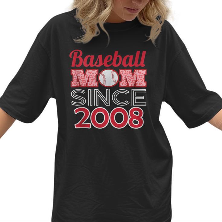 Baseball Mom Since 2008 Women T-Shirt