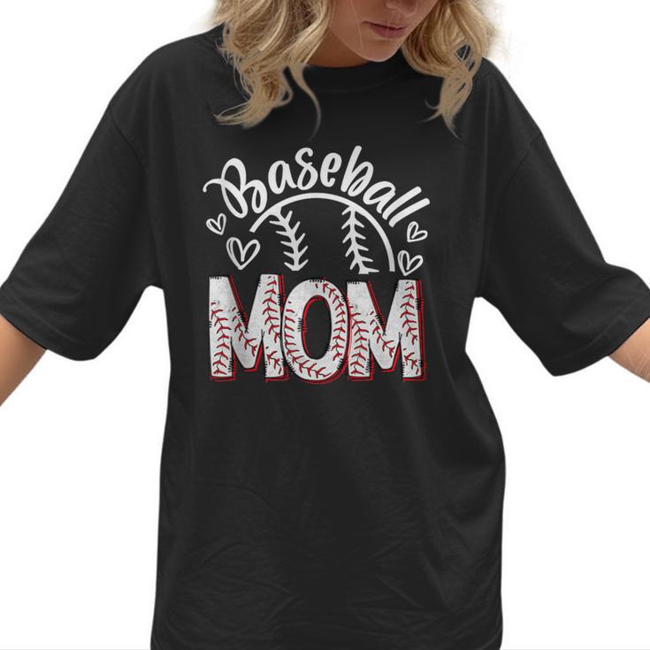 Baseball Mom Cute Baseball Mama Proud Senior Baseball Player Women T-Shirt