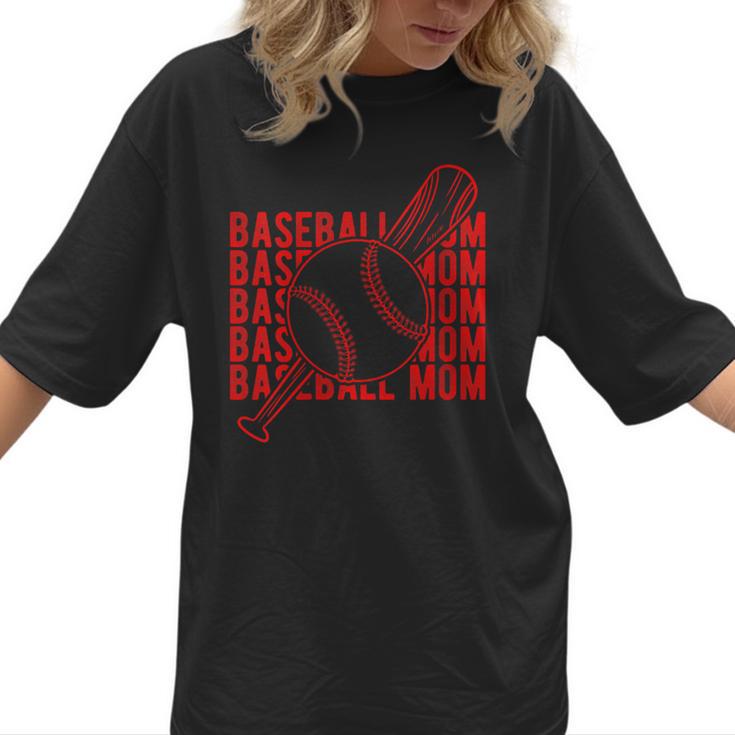 Baseball Mom Homerun Best Mom Sport Player Women T-Shirt