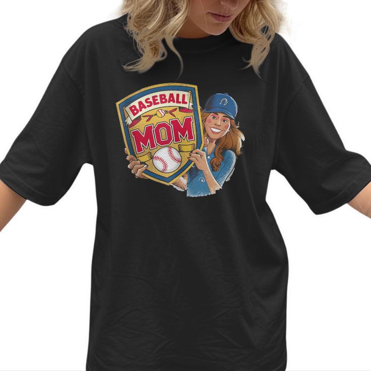 Baseball Mom Mama Mother's In My Baseball Mom Era Women T-Shirt 