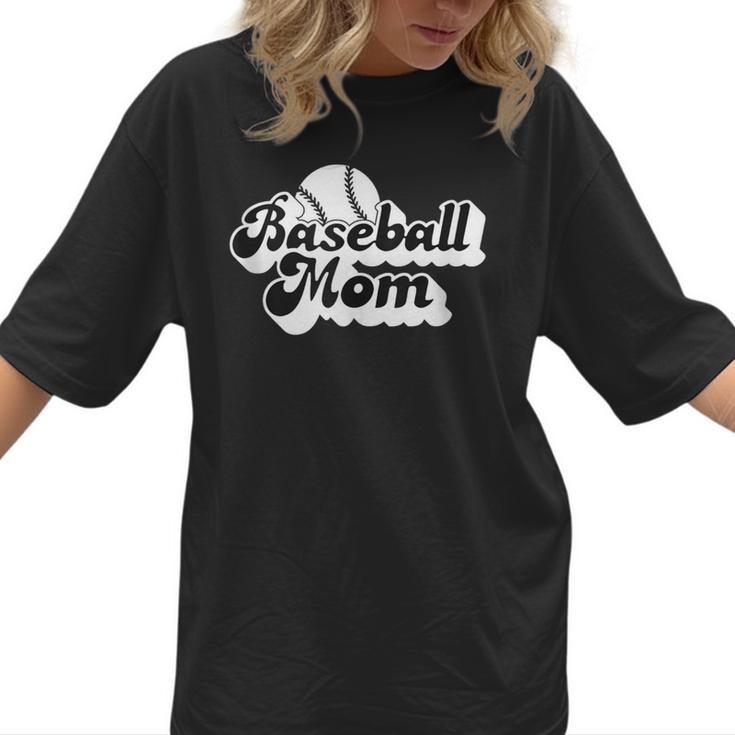 Baseball Mom Vintage Team Swag Women T-Shirt