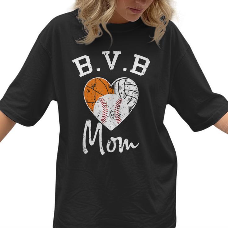 Basketball Volleyball Baseball Mom For Women Women T-Shirt 