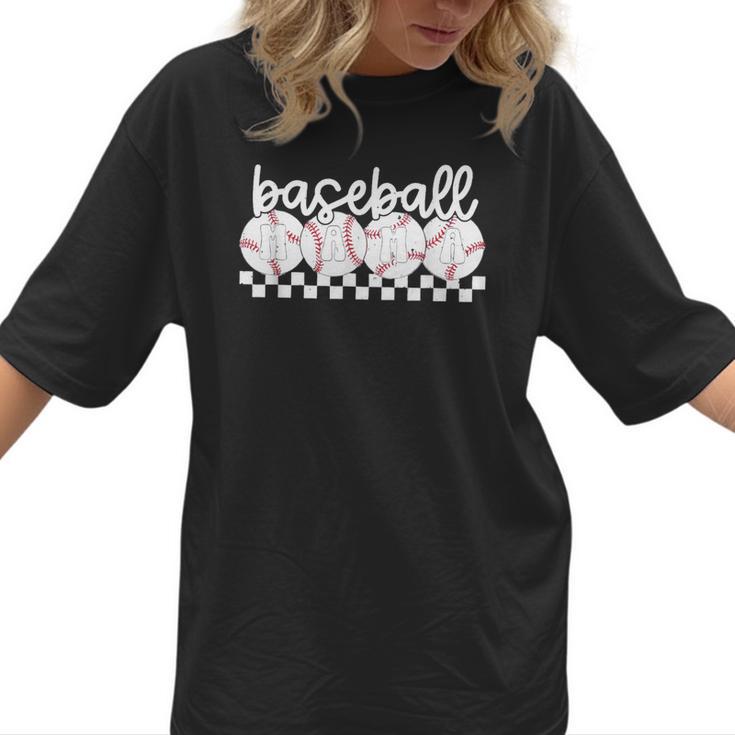 Cute Sports Baseball Mom Game Day Women T-Shirt