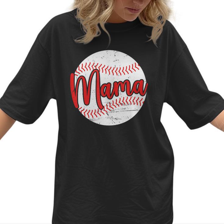 Mama Baseball Mom Women T-Shirt