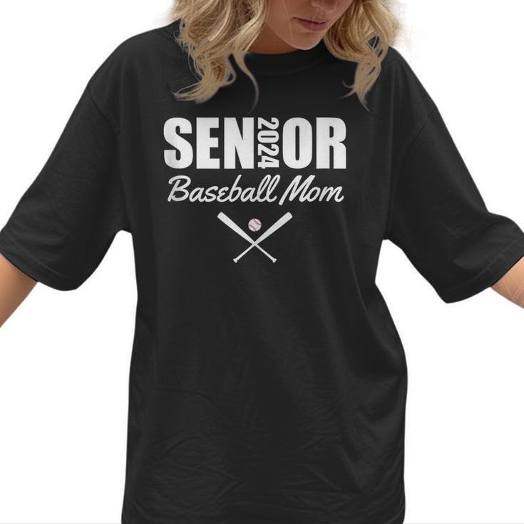 Senior Baseball Mom 2024 Team Parent Helper Class Of 2024 Women T-Shirt 
