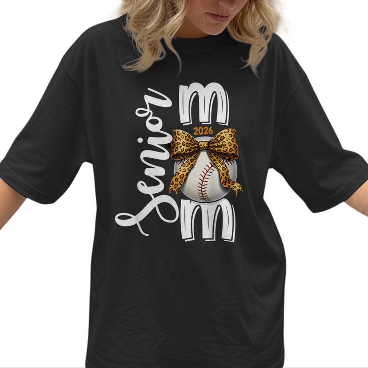 Senior Baseball Mom Class Of 2026 Player Graduation Grad Women T-Shirt