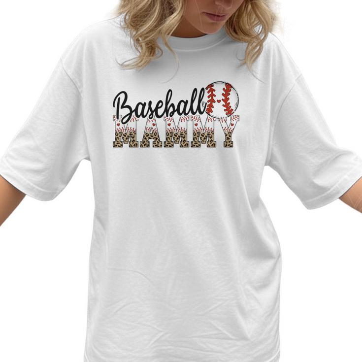 Baseball Mammy Women BallPark Mammy Baseball Mom Women T-Shirt
