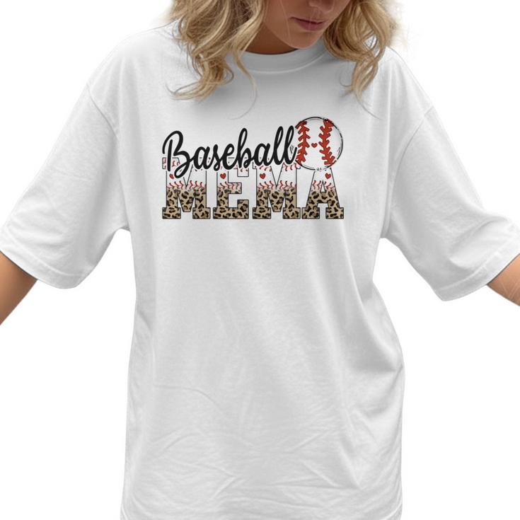 Baseball Mema Women BallPark Mema Baseball Mom Mother's Day Women T-Shirt