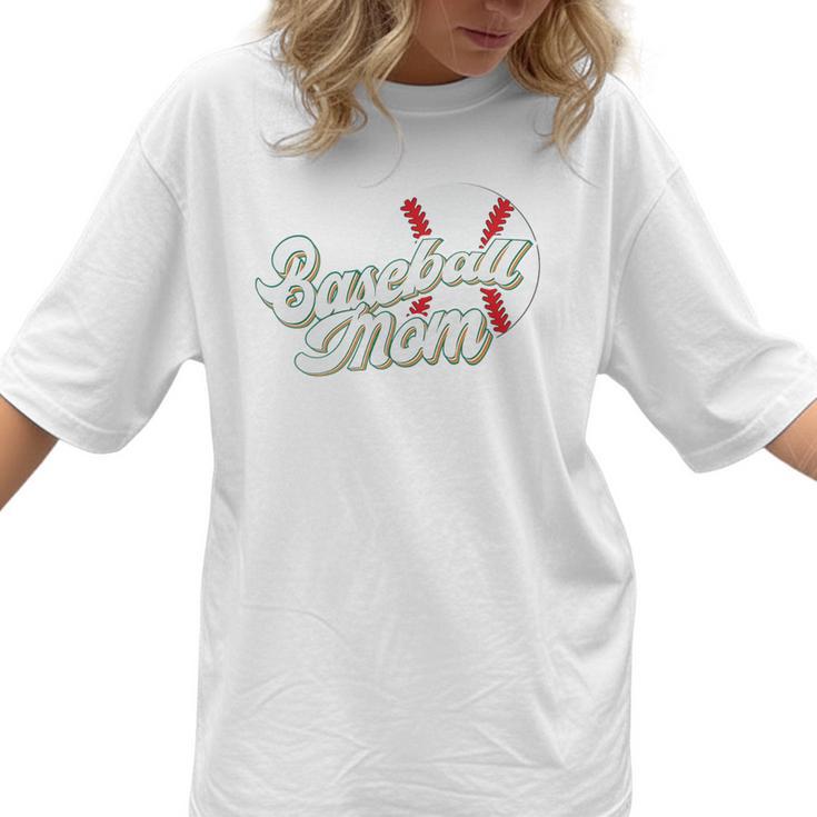 Baseball Mom's Favorite Game Day Premium Women T-Shirt 