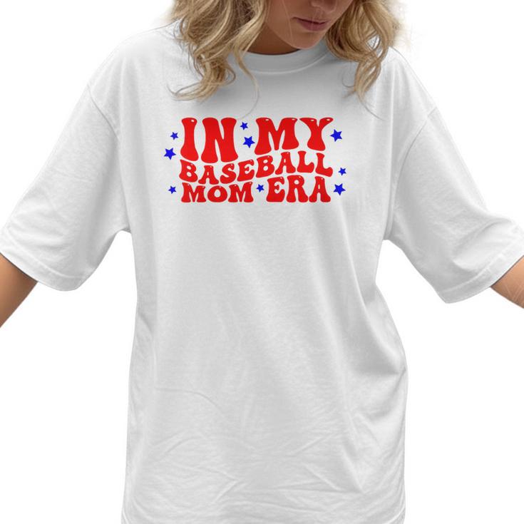 AS Tees Baseball Mom Era Mommy Mama Women T-Shirt 