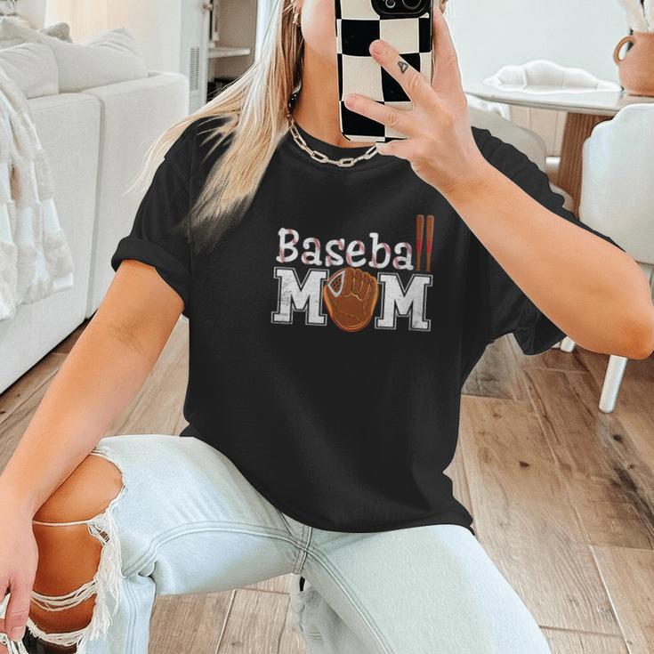Baseball Sister Shirts For Girls Mother's Day Baseball Mom Women T-Shirt