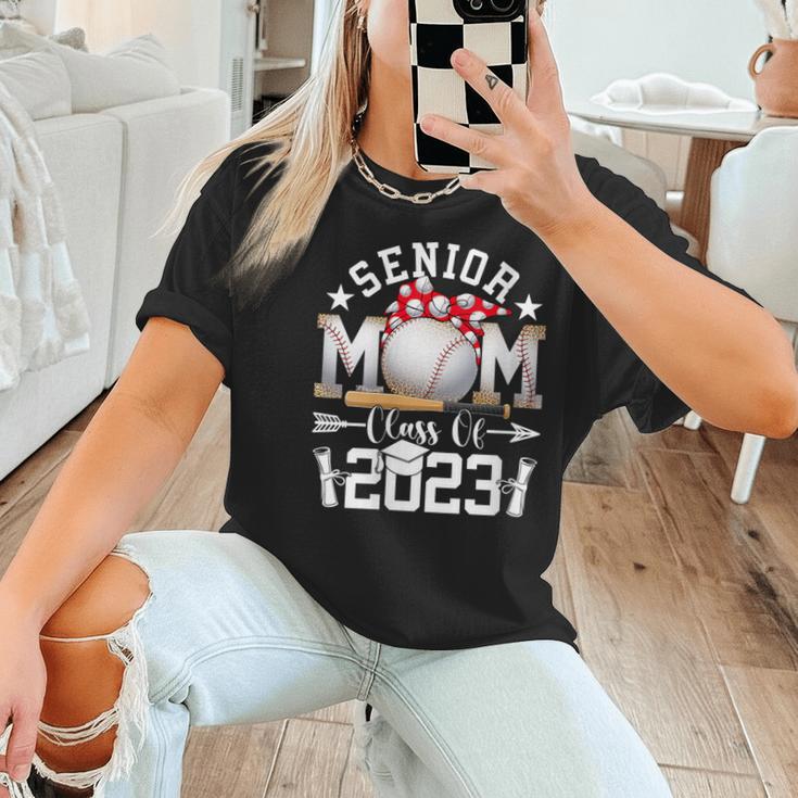 Senior 23 Baseball Mom Class Of 2023 Graduated Mother's Day Women T-Shirt Senior 23 Baseball Mom Class Of 2023 Graduated Mother's Day Women T-Shirt