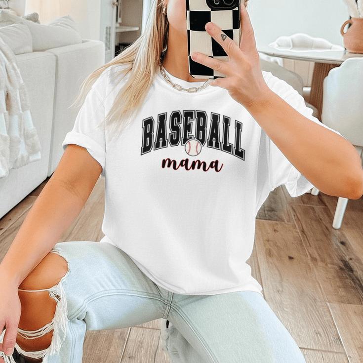 Baseball Mama Cute Women Team Mom Or Baseball Mom Sports Premium Women T-Shirt