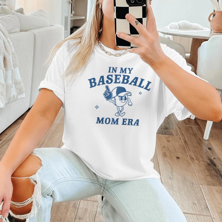 In My Baseball Mom Era Retro Game Day Mama Groovy Season Raglan Baseball Tee Women T-Shirt In My Baseball Mom Era Retro Game Day Mama Groovy Season Raglan Baseball Tee Women T-Shirt