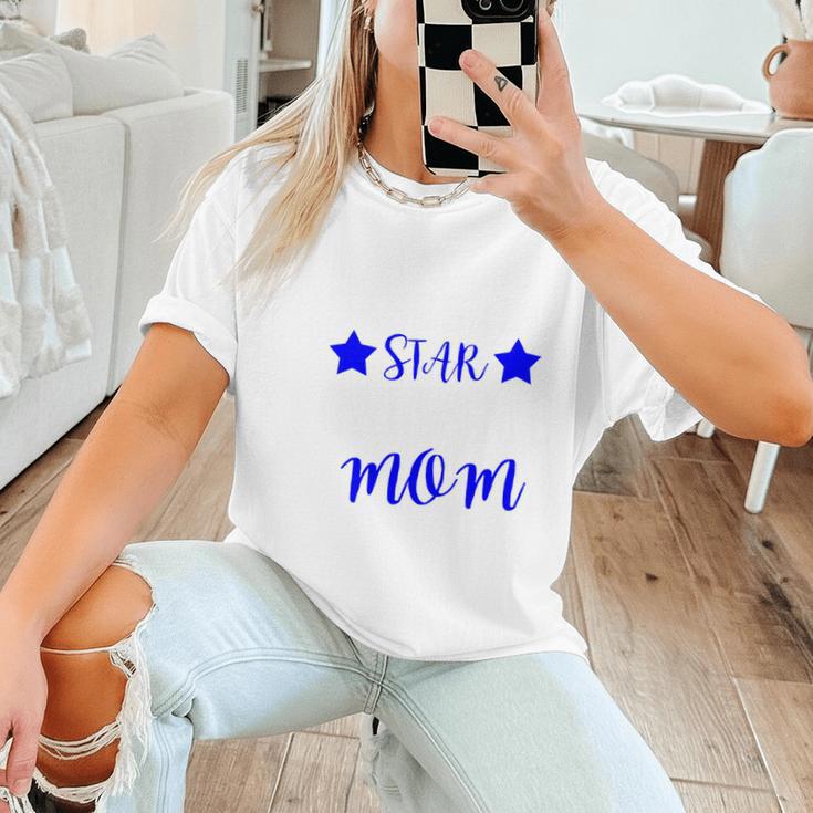 BASEBALL STAR MOM Sporty Design For Proud Baseball Moms Women T-Shirt BASEBALL STAR MOM Sporty Design For Proud Baseball Moms Women T-Shirt