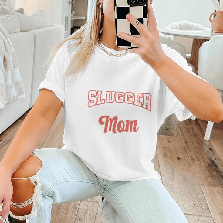 My Favorite Little Slugger Calls Me Mom Proud Baseball Mom Women T-Shirt My Favorite Little Slugger Calls Me Mom Proud Baseball Mom Women T-Shirt