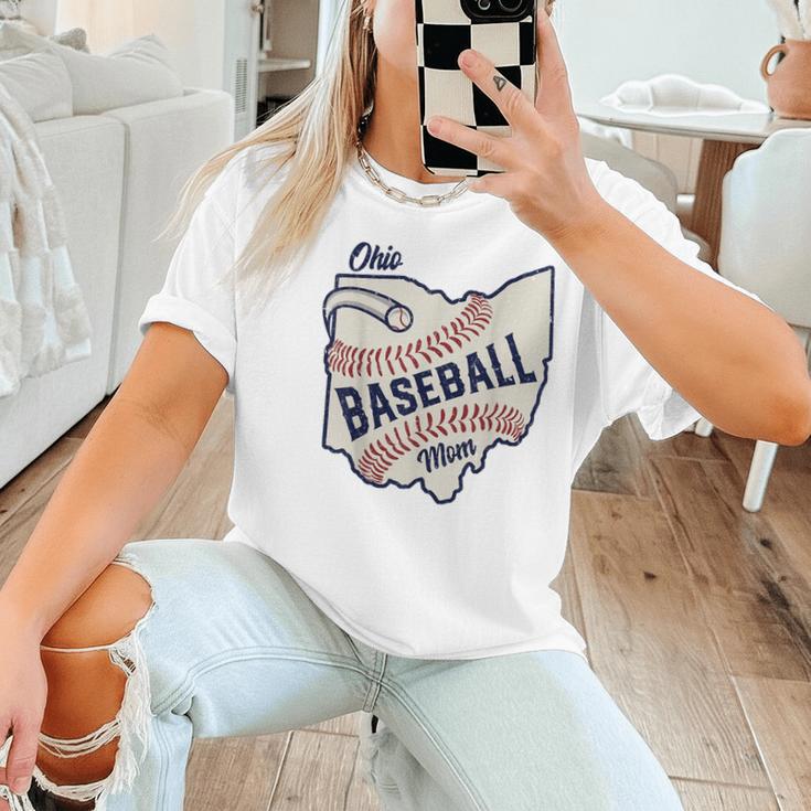 Ohio Baseball Mom Women T-Shirt