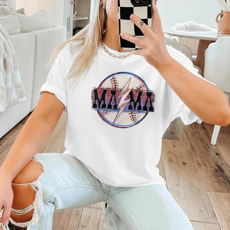 T Ball Mama Baseball Mama Baseball Mom Women T-Shirt