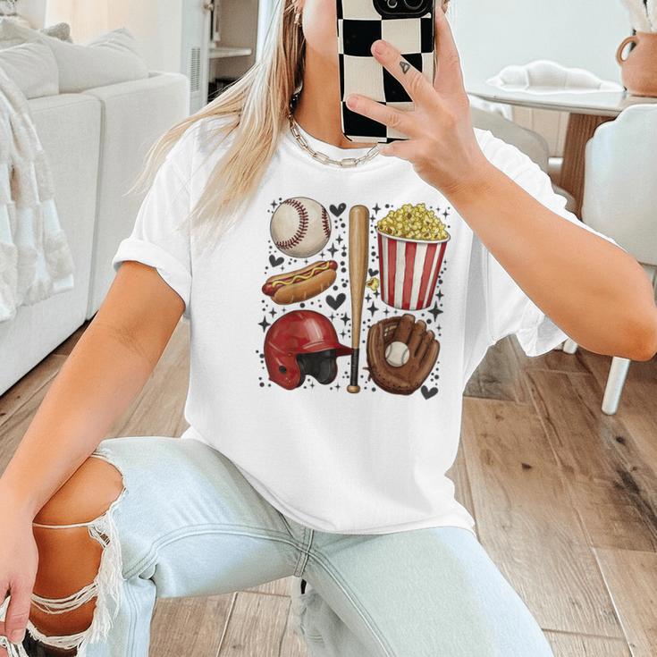 Tis The Season Baseball Mom Game Day Cheering Sports Lover Women T-Shirt Tis The Season Baseball Mom Game Day Cheering Sports Lover Women T-Shirt