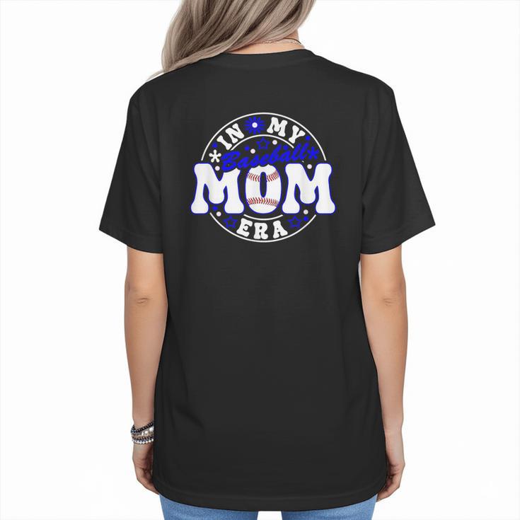 Baseball Mom Era Player Mother Game Day Women's T-Shirt Back Print
