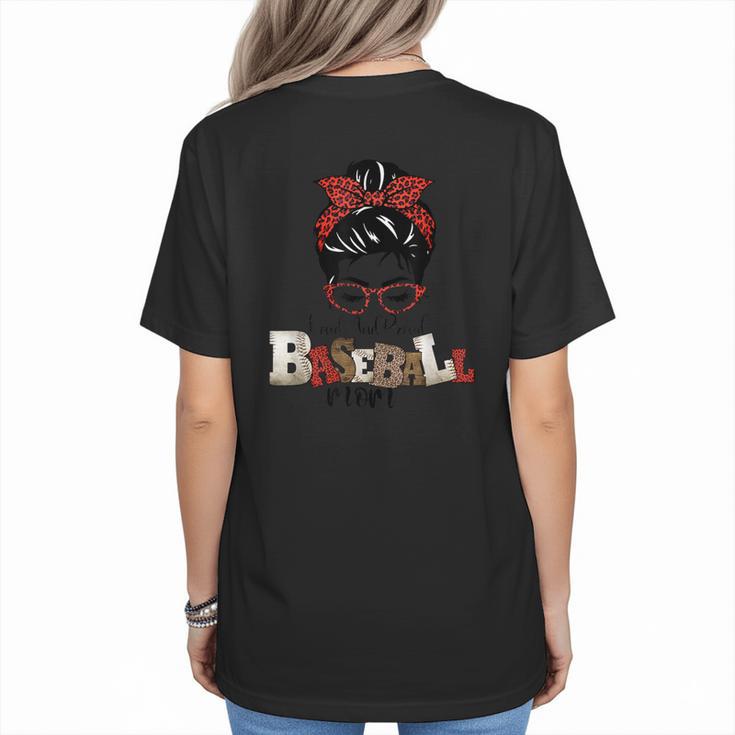 I Am Baseball Mom Women's T-Shirt Back Print