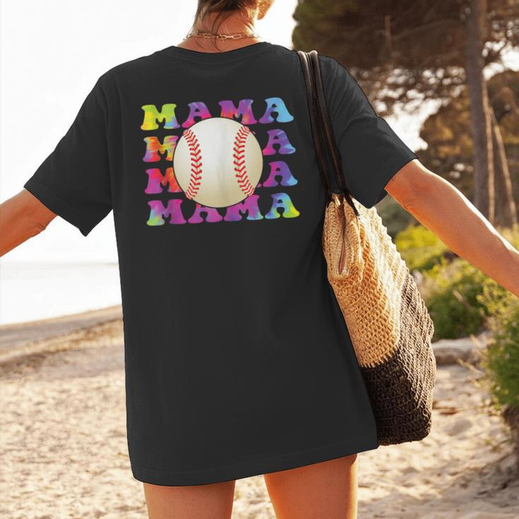 Baseball Mama Sport Women Proud Baseball Mom Women's T-Shirt Back Print