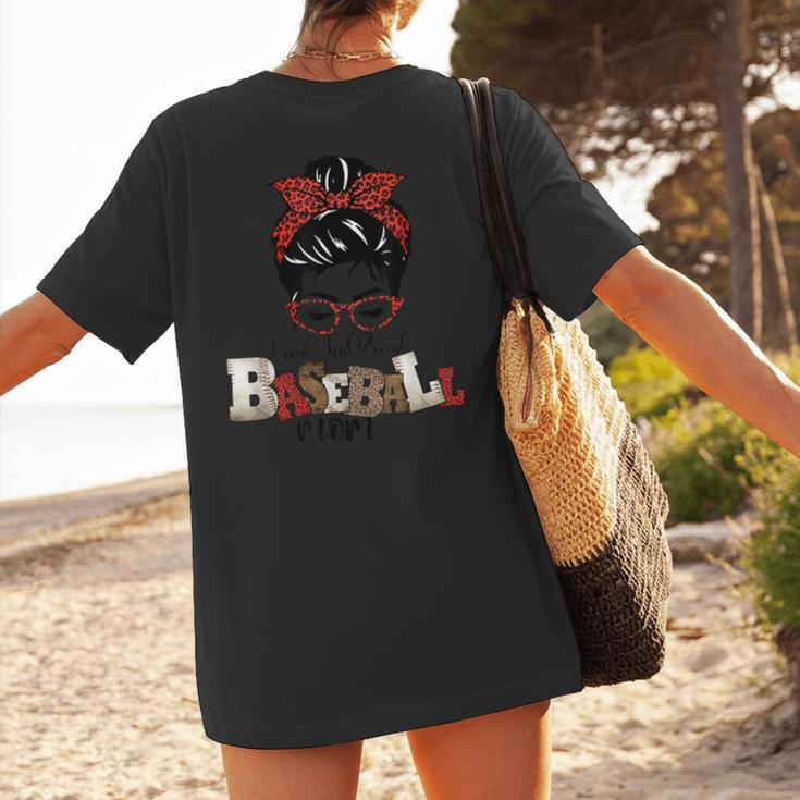 I Am Baseball Mom Women's T-Shirt Back Print I Am Baseball Mom Women's T-Shirt Back Print