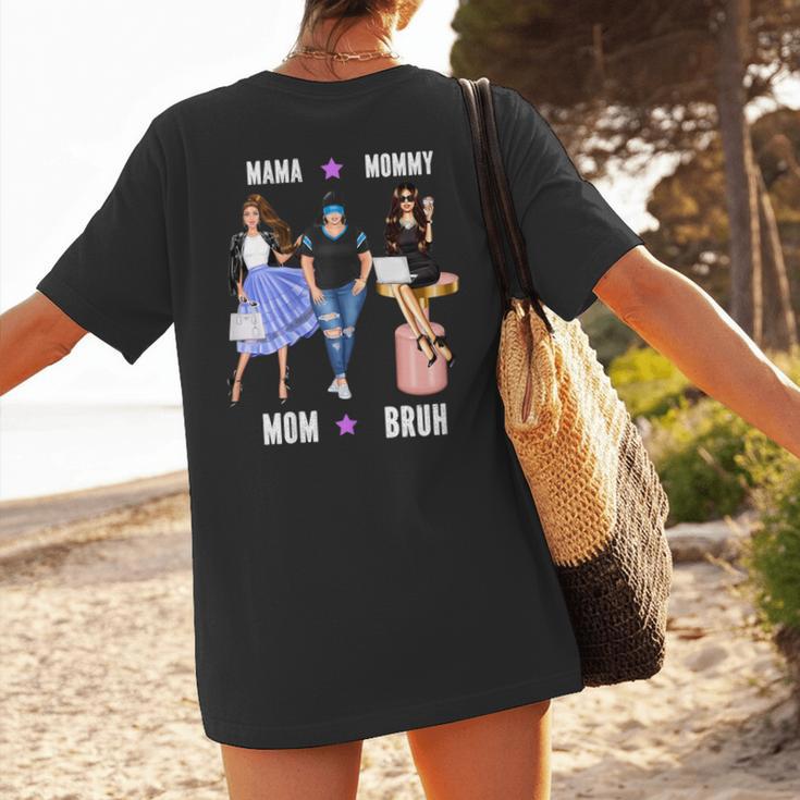 Sassy Baseball Mom Sassy Classy Elegant Women's T-Shirt Back Print Sassy Baseball Mom Sassy Classy Elegant Women's T-Shirt Back Print