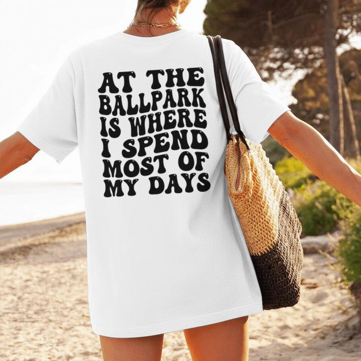 Baseball Mom Good For Baseball Boys Kids Men Women Women's T-Shirt Back Print Baseball Mom Good For Baseball Boys Kids Men Women Women's T-Shirt Back Print
