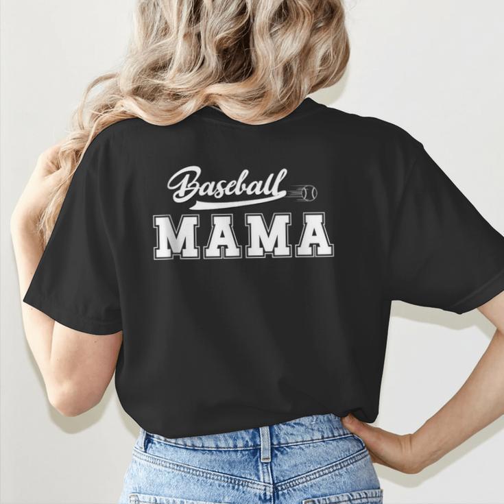 Baseball Mom Design Women's T-Shirt Back Print
