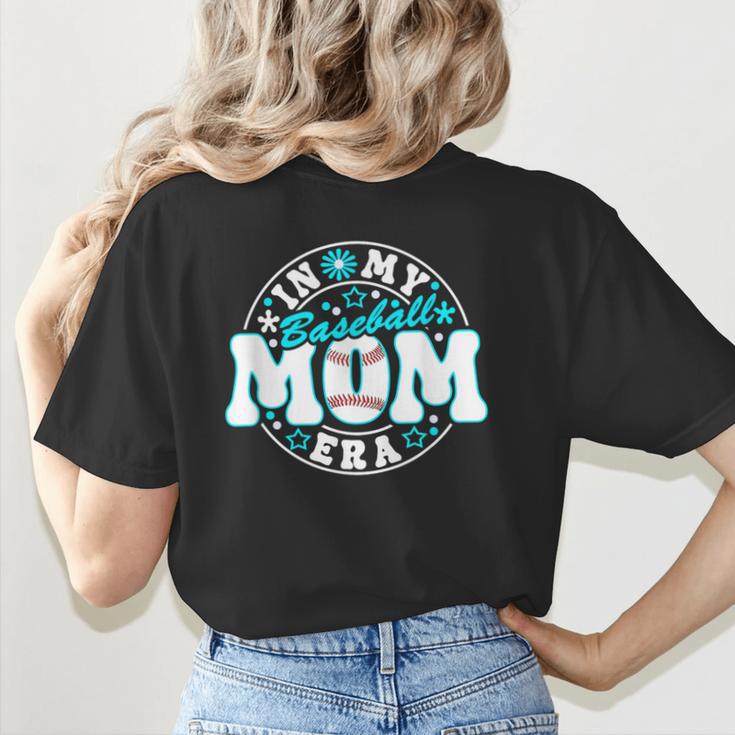Baseball Mom Era Game Day Women's Women's T-Shirt Back Print Baseball Mom Era Game Day Women's Women's T-Shirt Back Print