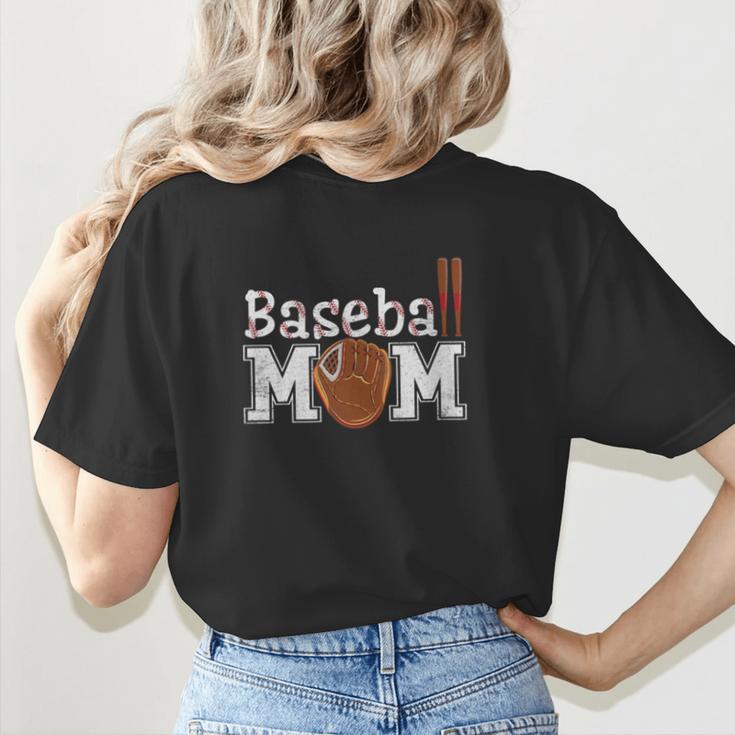 Baseball Sister Shirts For Girls Mother's Day Baseball Mom Women's T-Shirt Back Print Baseball Sister Shirts For Girls Mother's Day Baseball Mom Women's T-Shirt Back Print