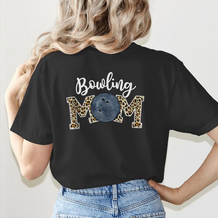 Bowling Mom Dance Mom Baseball Mom Mother Day Women's T-Shirt Back Print Bowling Mom Dance Mom Baseball Mom Mother Day Women's T-Shirt Back Print