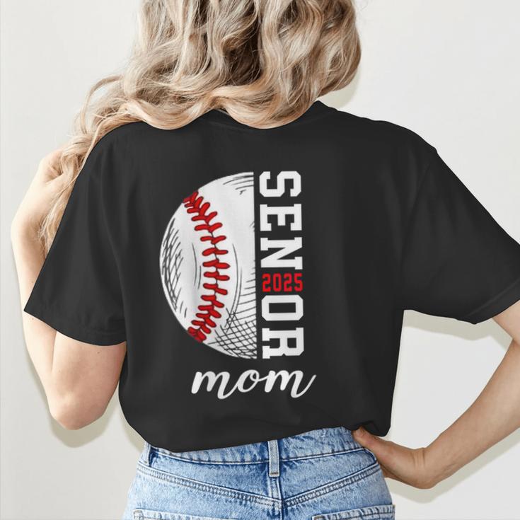 Class Of 2025 Senior 2025 Baseball Mom 2025 Women's T-Shirt Back Print Class Of 2025 Senior 2025 Baseball Mom 2025 Women's T-Shirt Back Print