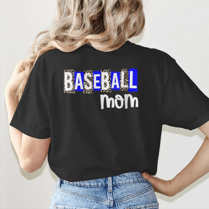 Custom Hustle Tball Tee Ball Womens Baseball Mom Women's T-Shirt Back Print